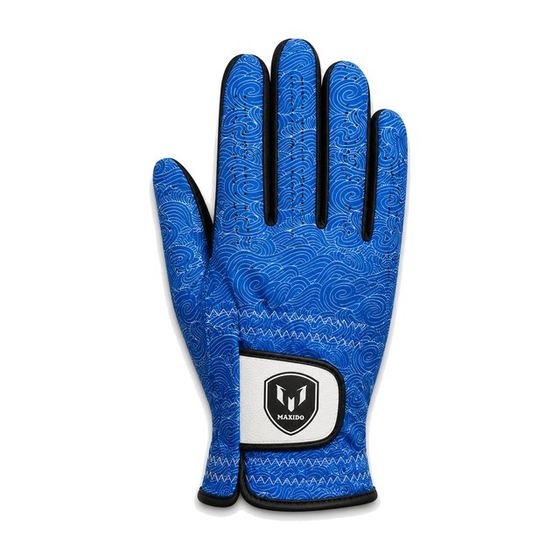 Cobalt Emboss Printed Glove golf product by Maxido Golf