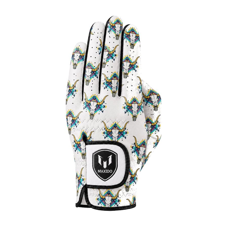 Longhorn Bloom Printed Glove by Maxido Golf