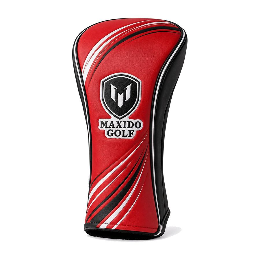 Tempo Driver Cover — Scarlet Swirl by Maxido Golf