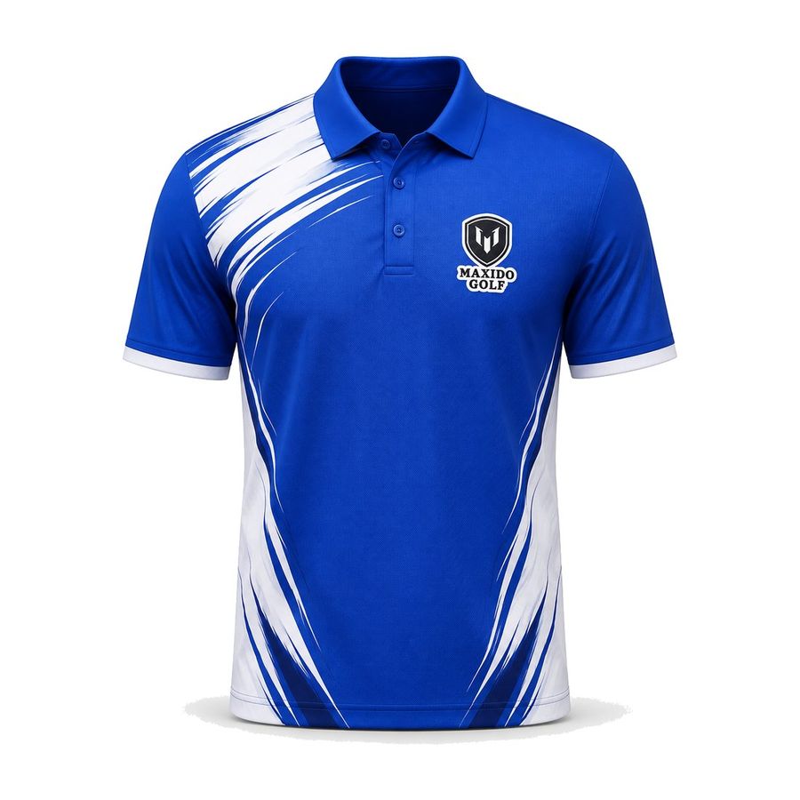 Vector Polo — Cobalt by Maxido Golf